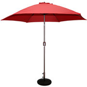 9’ Red Umbrella With Base