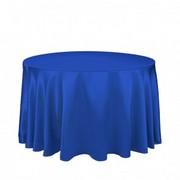 Royal Blue Full Drop 120 Inch (Fits 60' Tables & 30' Cocktail Tables (High) 