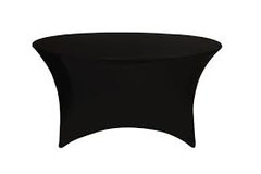Black Spandex for 60" Round Table