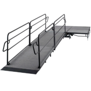 6ft Stage Ramp with Rails