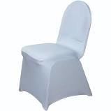 White Spandex Chair Cover 