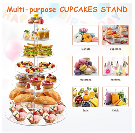 7-Tier Acrylic Stand
