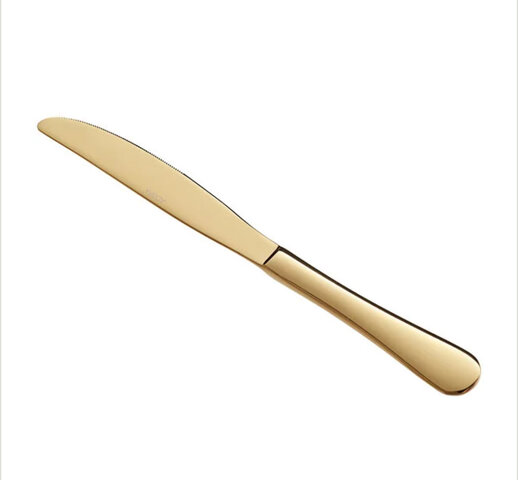 Gold Dinner Knife