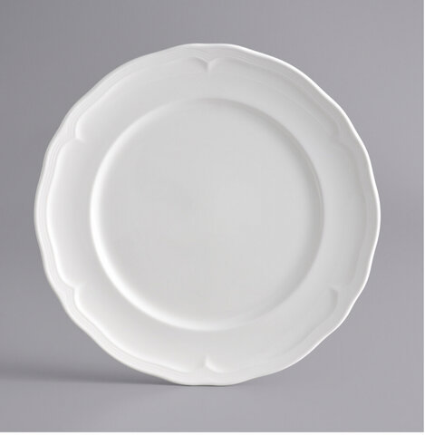 White Dinner Plate