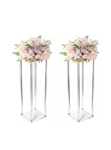 Acrylic Flower Stand with Artificial Flower Balls