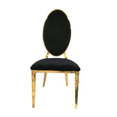 Elegant Black Alexa Chair