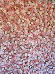 Flower Wall 8 X 8 Pink