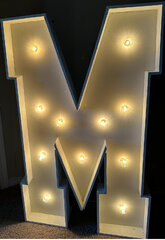 Marquee Letter M