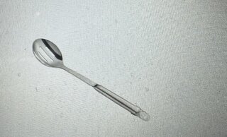 Slotted Stainless Steel Serving Spoon