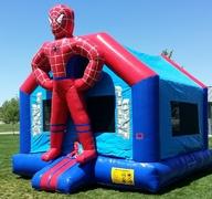 15x15 Spiderman Bounce HouseSize 15 L x 15 W x 16 H