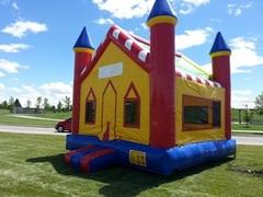 15x15 Castle Bounce HouseSize 15 L x 15 W x 15 H