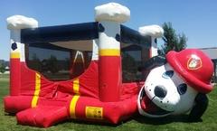 15x15 Fire Dog Bounce HouseSize 20 L x 15 W x 15 H