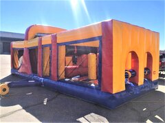 Backyard Challenge Obstacle CourseSize 30 L x 11 W x 10 H