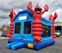 15x15 Lobster Larry Bounce HouseSize 15 L x 15 W x 16 H