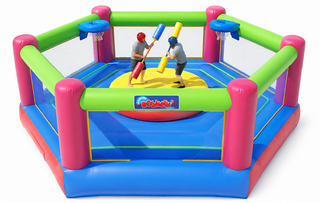 <b><font color='red'><b>King of the Hill Joust</b></font><b><br><font color='blue'>Size 21 L x 24 W x 8 H</font></b></b>