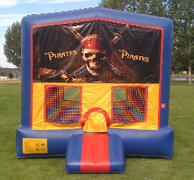 Pirate Bounce HouseSize 13 L x 13 W x 14 H