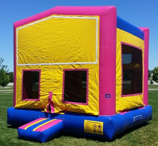 Pink Module Bounce House