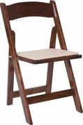 Fruitwood Padded Chairs