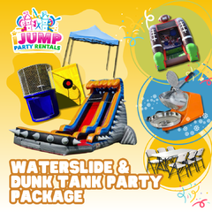 Waterslide & Dunk Tank Party Package