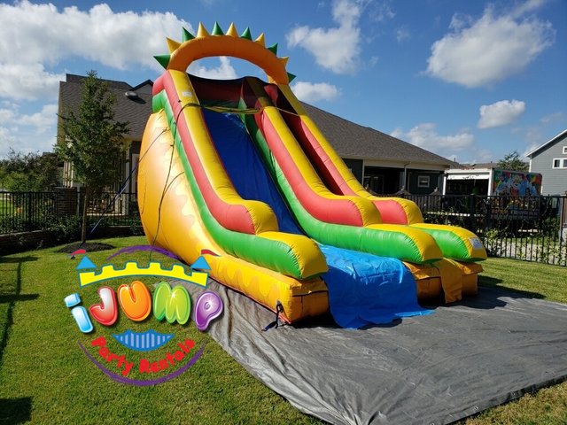 18 Foot Dino Slide (DRY)