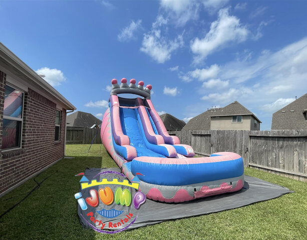 Used 18 ft Princess Waterslide for sale