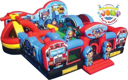 Rescue Squad Playland Toddler combo
