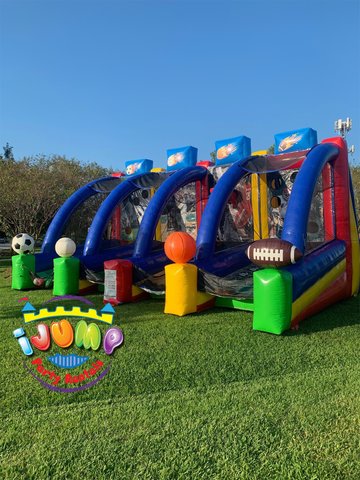 4 in 1 Sports Inflatable Game