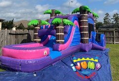 Oasis Combo (Dry) Bounce House Combo with SlideRecommended for ages 5+ Space Needed: 36'L x 21'W x 18'H ​