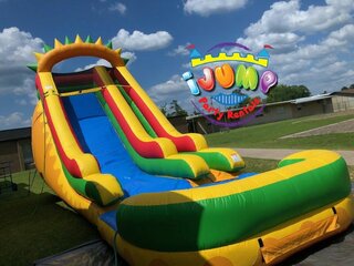Used 18 ft Dino Waterslide for sale