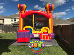 Adventure Combo bounce house with slideRecommended for ages 6+ Space Needed: 21'L x 17'W x 16'H