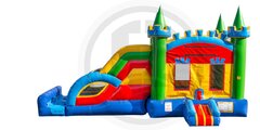Dual Lane Combo (Dry)Recommended for ages 6+ Space Needed: 36'L X 21'W X 18'H