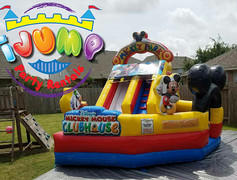 Mickey Playland Park (Dry)Recommended for ages 5 and under Space Needed: 18'L x 19'W x 15'H