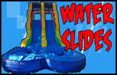 Water Slides at a Venue
