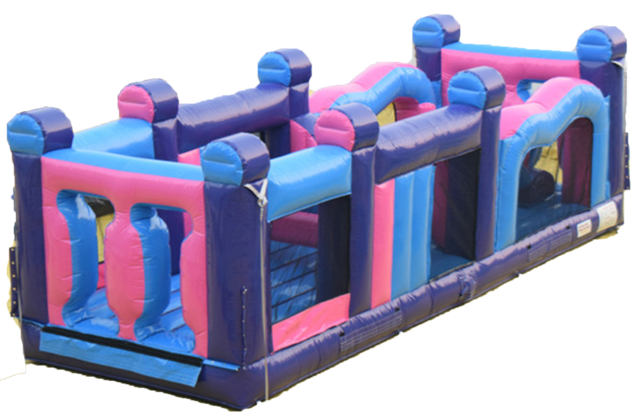 Parks - Princess Obstacle Bounce House 