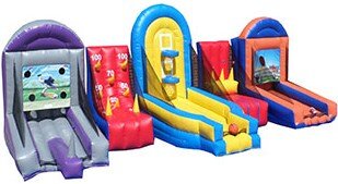 <h4 style='text-align: center;'><strong><span style='color: #0000ff;'>5 In 1 Carnival Games</span></strong></h4>