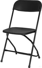 Black Folding chair