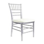 Silver Chivari Chair - Padded