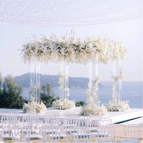 Donna's Acrylic Chuppah