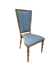 Elizabeth's Steel Blue Chair