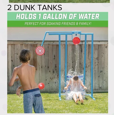 SPLASH TOWER WATER DUNK GAME