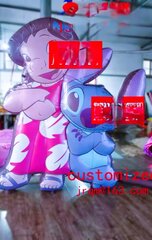 INFLATABLE LILO AND STITCH SCENERY PROP