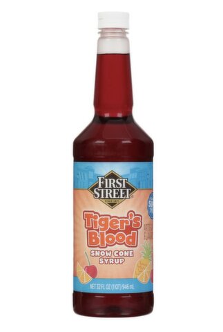 TIGER'S BLOOD SNOW CONE FLAVOR (32 OZ)