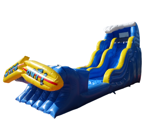 Wipe Out Water Slide (18 FT High)