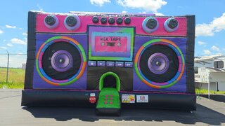 Glow boom box
