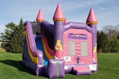 4-in-1 Princess Bounce House Combo