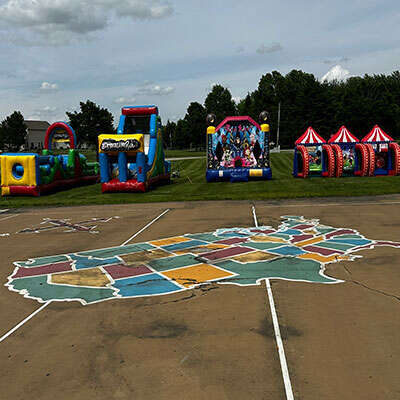 Bounce house rental Indianapolis primary and secondary categories