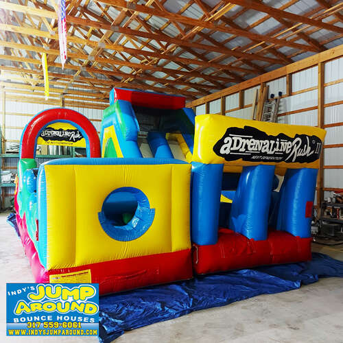 Bounce House Obstacle Course 