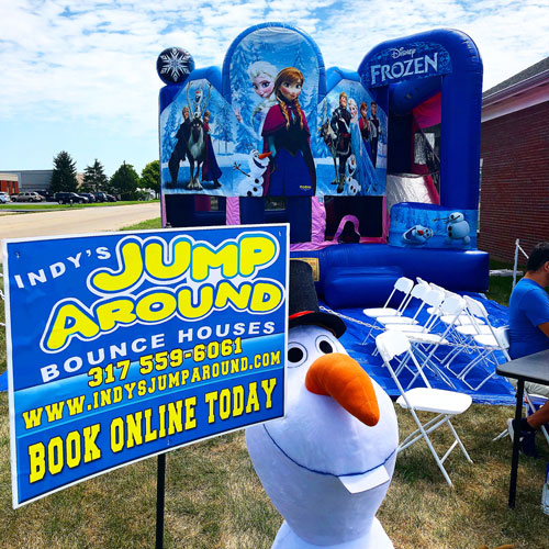 Frozen Bounce House Rental Indianapolis 