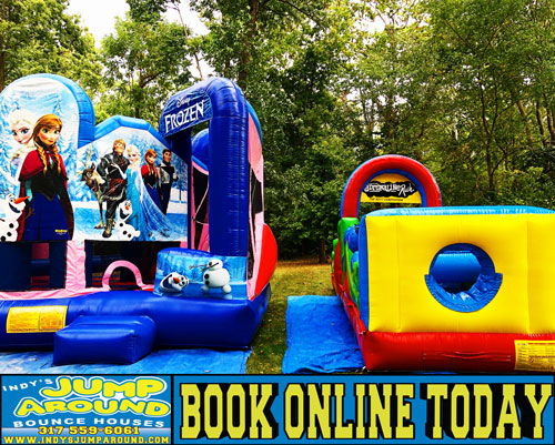 Frozen bounce house rental