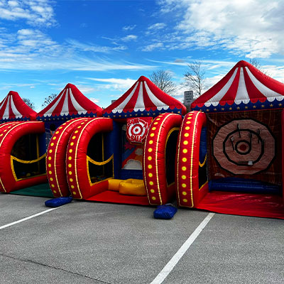 Inflatable Axe Throw Rental